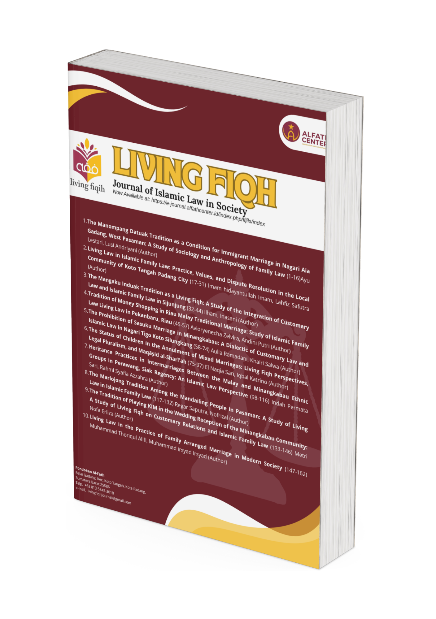 					View Vol. 1 No. 1 (2026): Living Fiqh: Journal of Islamic Law in Society
				